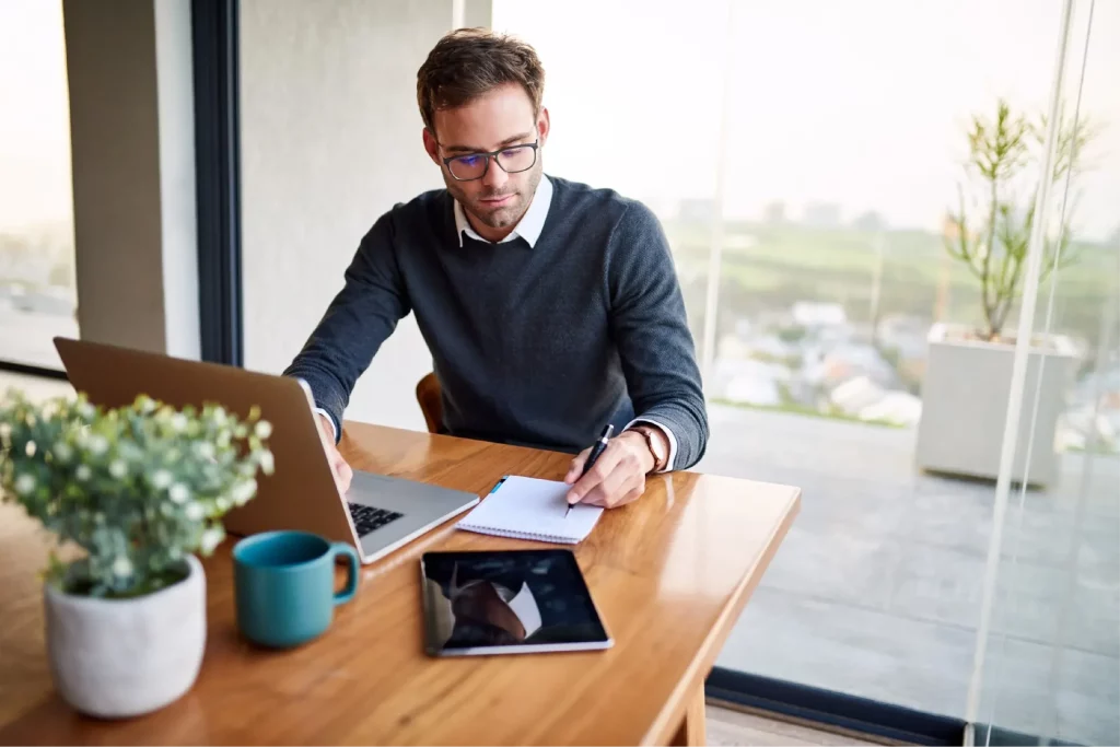 Businessman-in-office