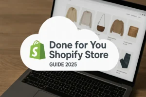 done for you shopify store