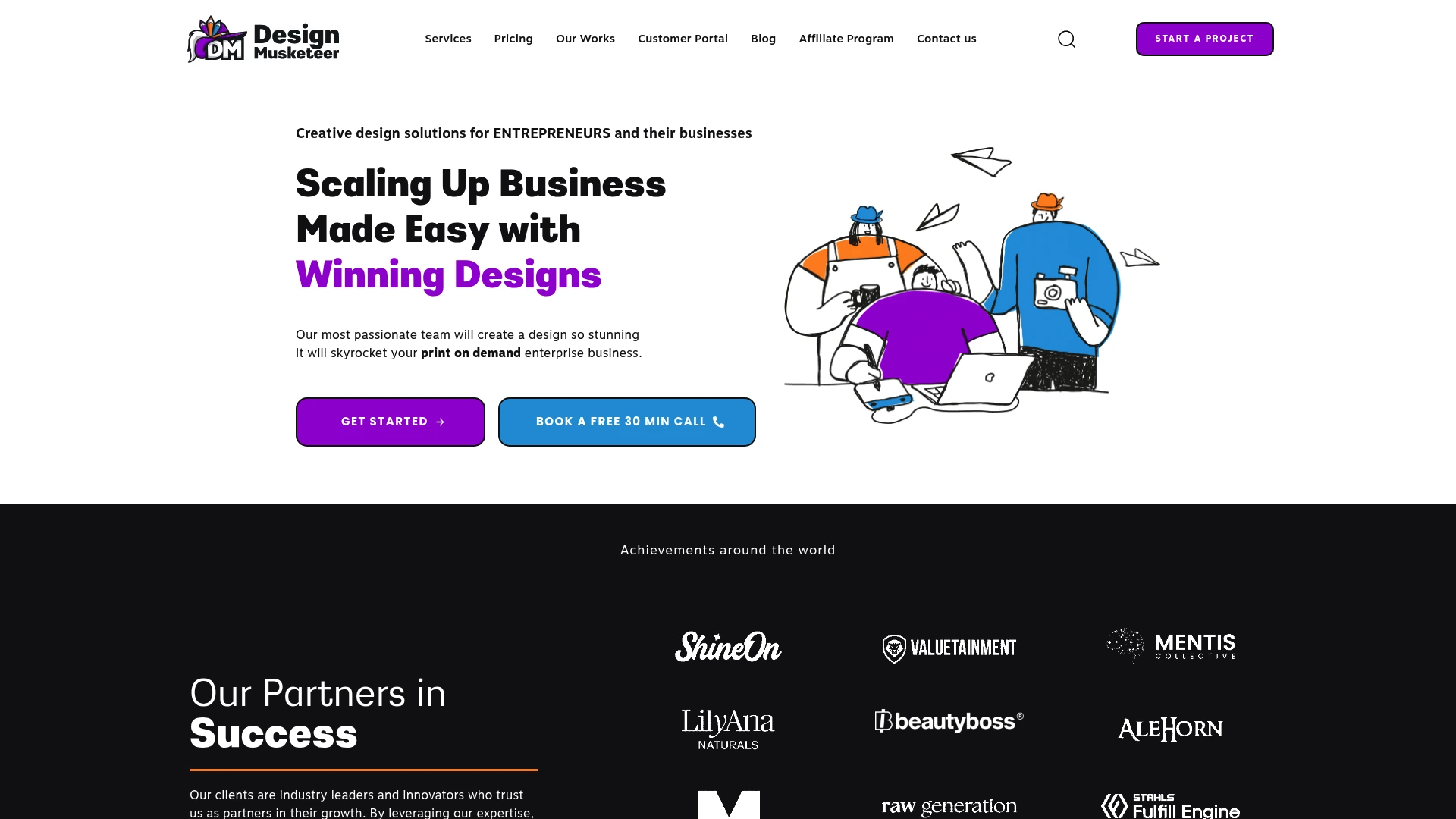 design musketeer shopify automation agency