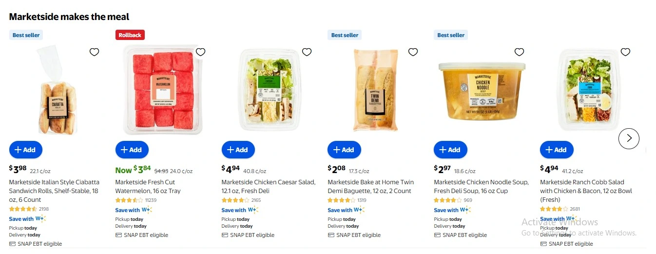 Marketside by Walmart