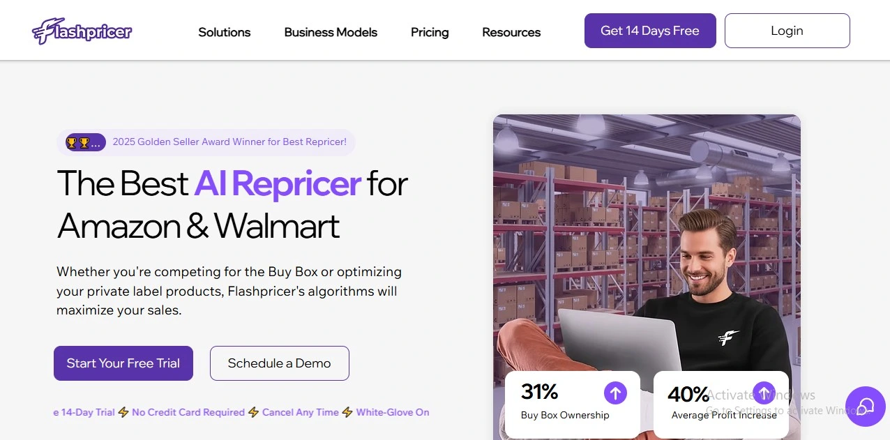 picture showing FlashPricer an amazon repricer tool