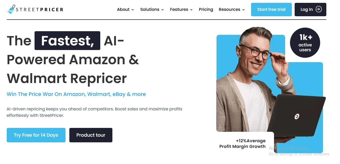 picture showing StreetPricer an amazon repricer tool