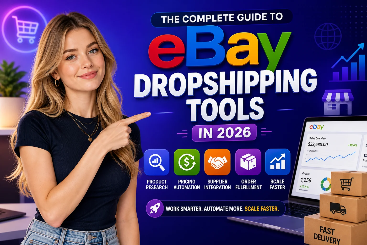 Best eBay Dropshipping Software of 2026 — Top 10 Automation Tools