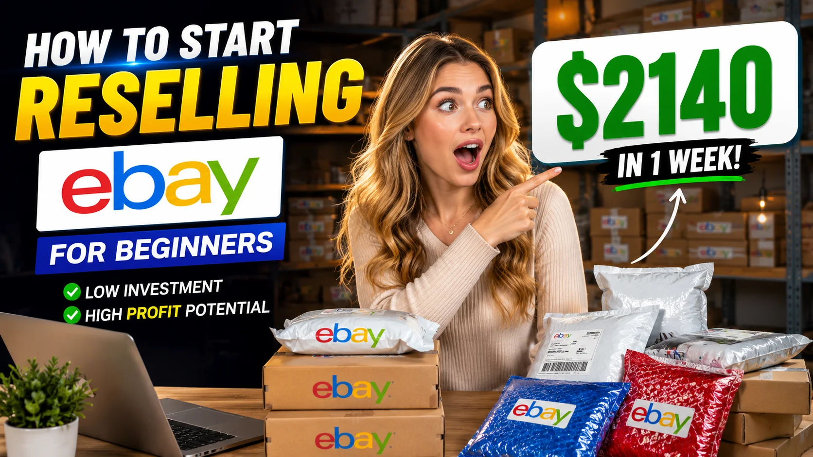 How to Make Money Reselling on eBay