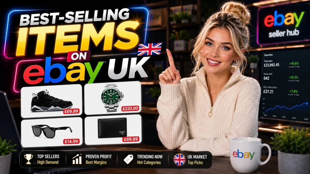 best selling items on ebay uk